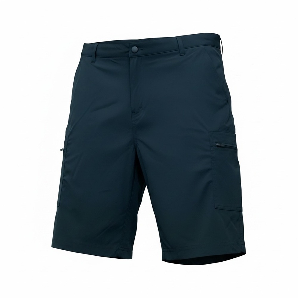 Dip Mens Black Cargo Shorts Size 38 Nylon Spandex Stretch Hiking Outdoor Pocket
